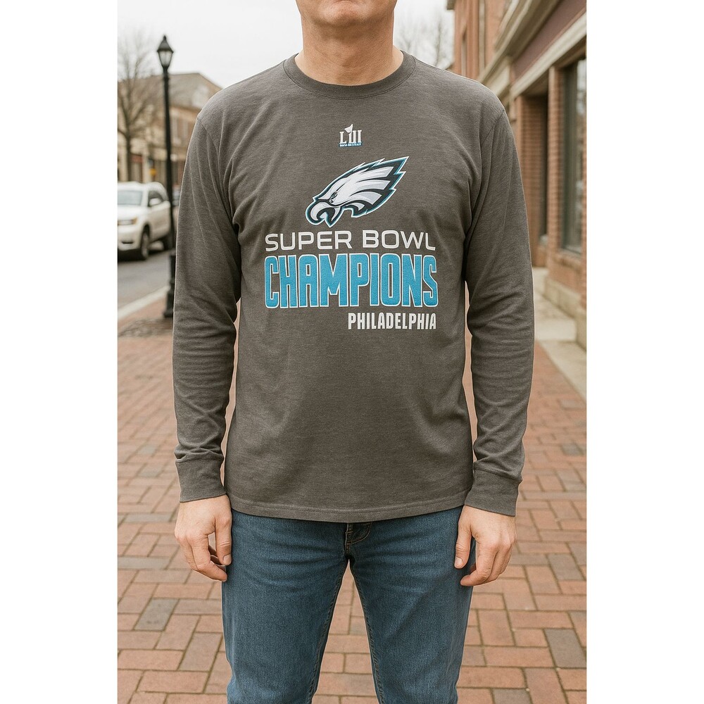 Fanatics NFL Pro-Line Philadelphia Eagles Super Bowl LII Champions Long Sleeve